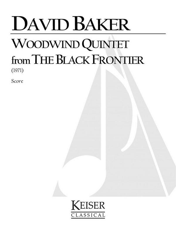 David Baker, Woodwind Quintet&nbsp;&nbsp;Woodwind Quintet&nbsp;&nbsp;Partitur