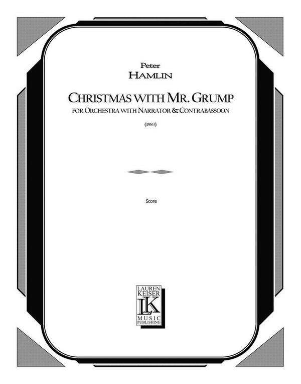 Peter Hamlin, Christmas with Mr. Grump&nbsp;&nbsp;&nbsp;&nbsp;Partitur