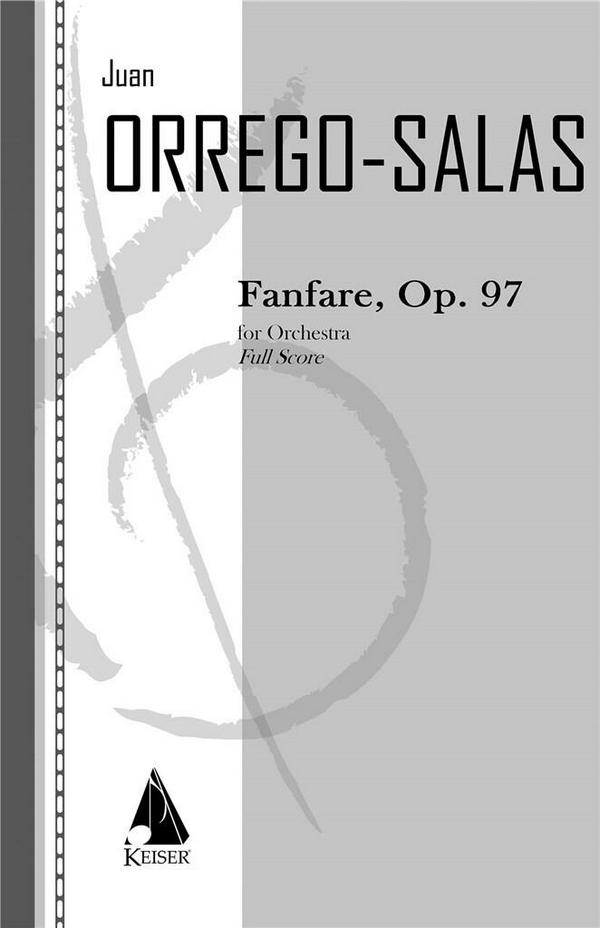 Juan Orrego-Salas, Fanfare for Large Orchestra, Op. 97&nbsp;&nbsp;Orchestra&nbsp;&nbsp;Buch