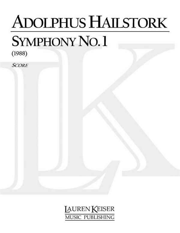 Adolphus Hailstork, Symphony No. 1  Orchestra  Partitur