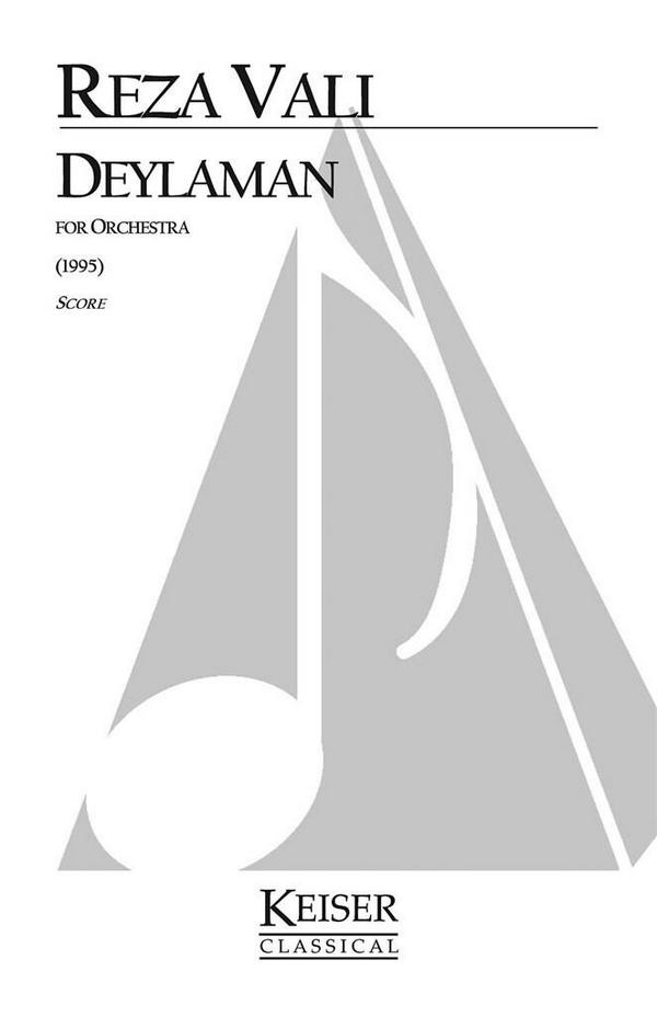 Reza Vali, Deylaman&nbsp;&nbsp;Orchestra&nbsp;&nbsp;Partitur