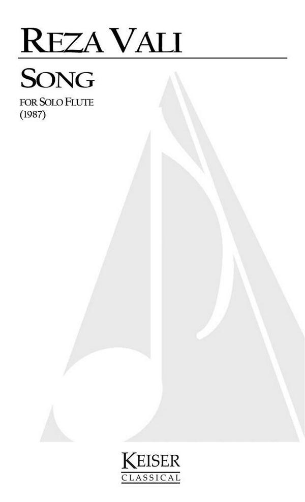 Reza Vali, Song&nbsp;&nbsp;Flute&nbsp;&nbsp;Buch