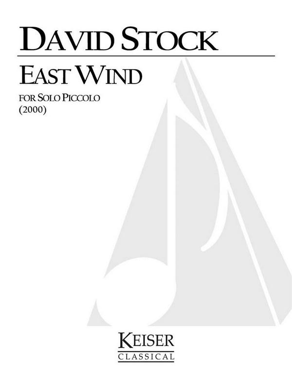 David Stock, East Wind&nbsp;&nbsp;Piccolo&nbsp;&nbsp;Buch