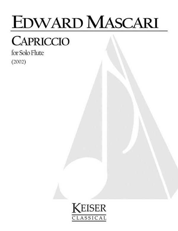 Edward P. Mascari, Capriccio&nbsp;&nbsp;Flute&nbsp;&nbsp;Buch