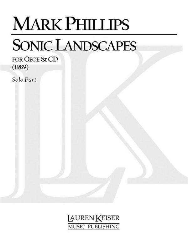 Mark Phillips, Sonic Landscapes&nbsp;&nbsp;Oboe&nbsp;&nbsp;Buch