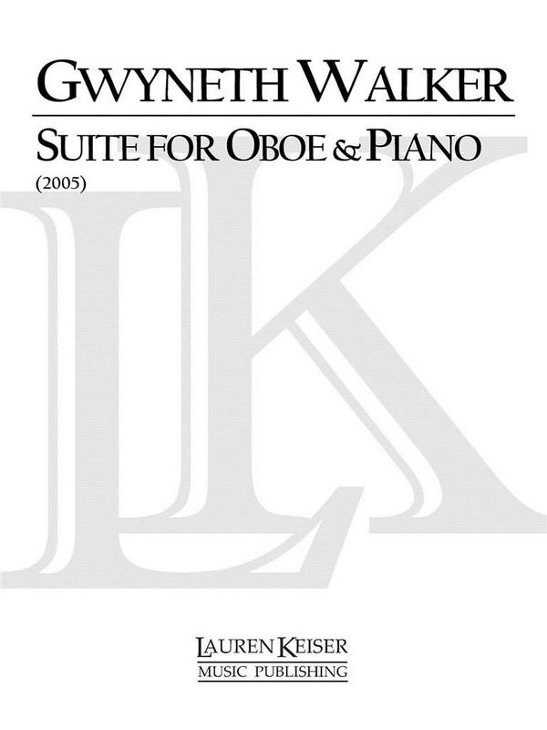 Gwyneth Walker, Suite for Oboe and Piano&nbsp;&nbsp;Violin and Organ&nbsp;&nbsp;Buch
