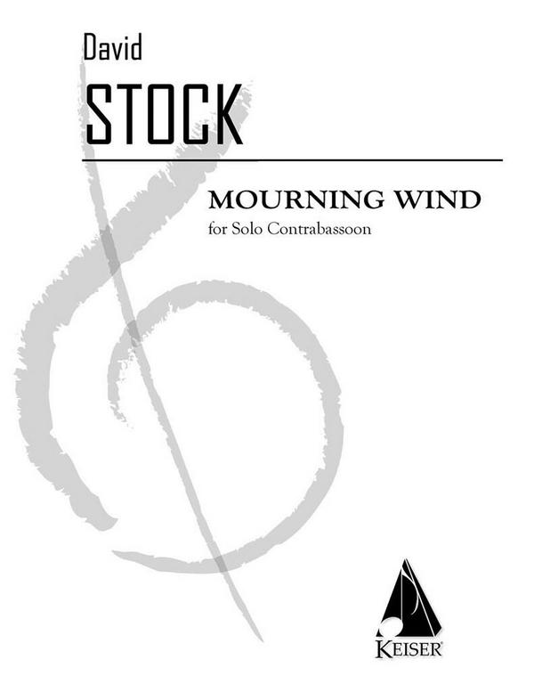 David Stock, Mourning Wind&nbsp;&nbsp;Double Bassoon&nbsp;&nbsp;Buch