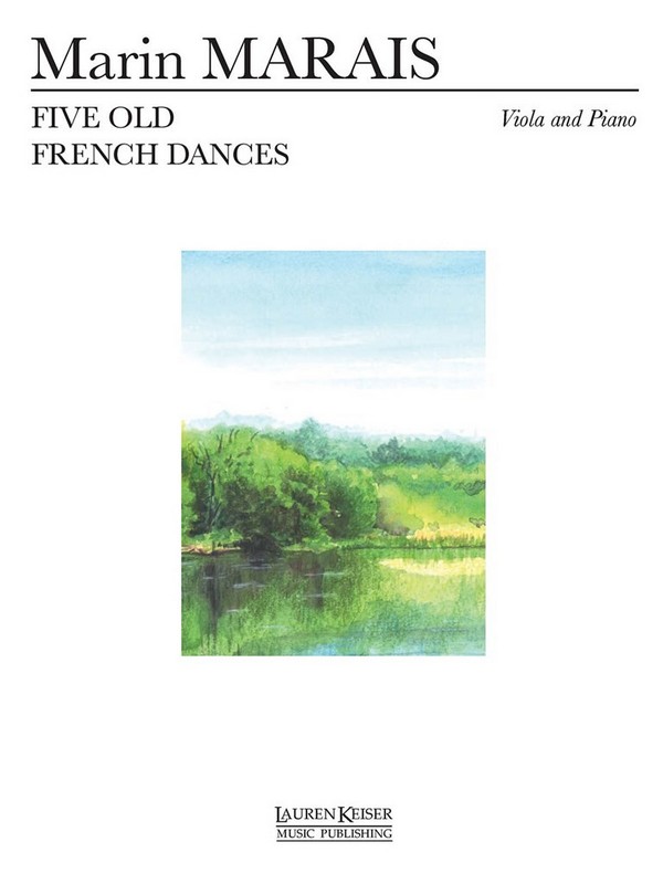 Marin Marais, Five Old French Dances&nbsp;&nbsp;Alto Saxophone and Keyboard&nbsp;&nbsp;Buch
