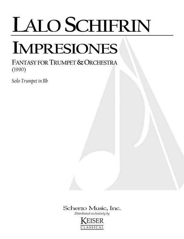 Lalo Schifrin, Impresiones&nbsp;&nbsp;Trumpet&nbsp;&nbsp;Buch