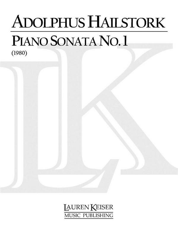 Adolphus Hailstork, Piano Sonata No. 1  Klavier  Buch