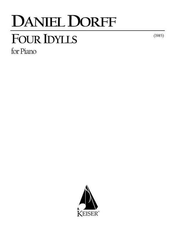 Daniel Dorff, Four Idylls&nbsp;&nbsp;Klavier&nbsp;&nbsp;Buch