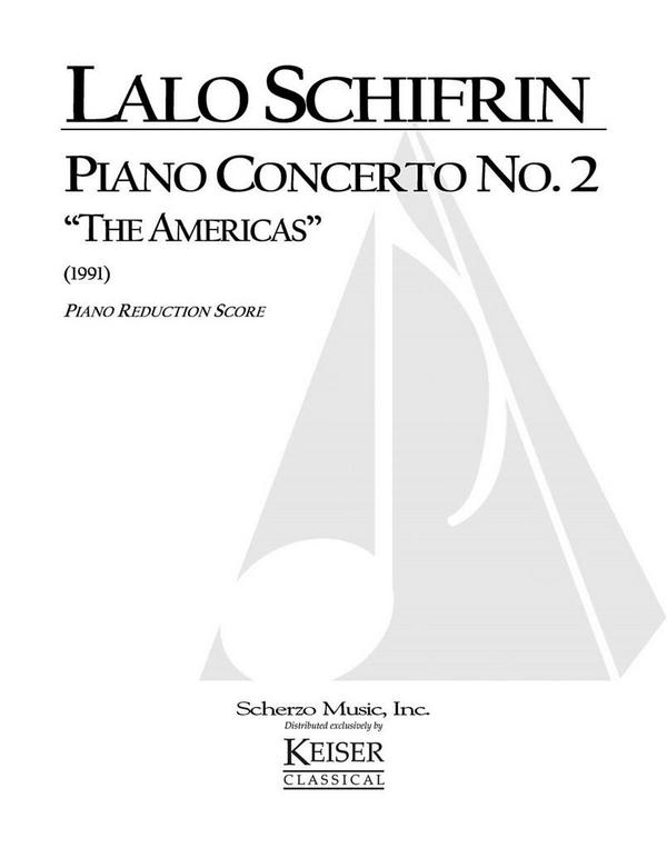 Lalo Schifrin, Piano Concerto No. 2: The Americas&nbsp;&nbsp;2 Pianos&nbsp;&nbsp;Buch