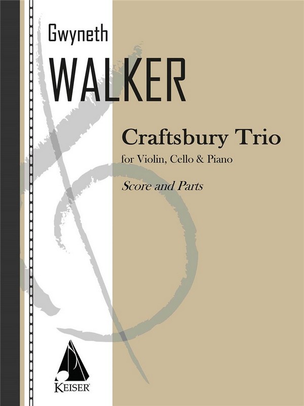 Gwyneth Walker, Craftsbury Trio&nbsp;&nbsp;Violine, Cello und Klavier&nbsp;&nbsp;Buch