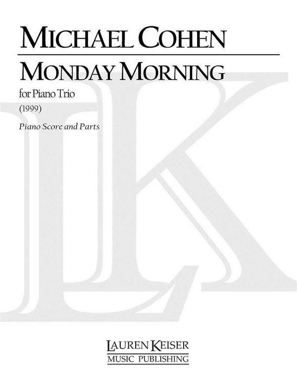 Michael Cohen, Monday Morning&nbsp;&nbsp;Violine, Cello und Klavier&nbsp;&nbsp;Buch