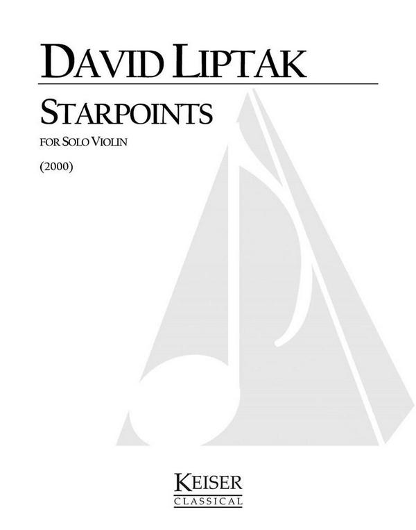 David Liptak, Starpoints&nbsp;&nbsp;Violin&nbsp;&nbsp;Buch