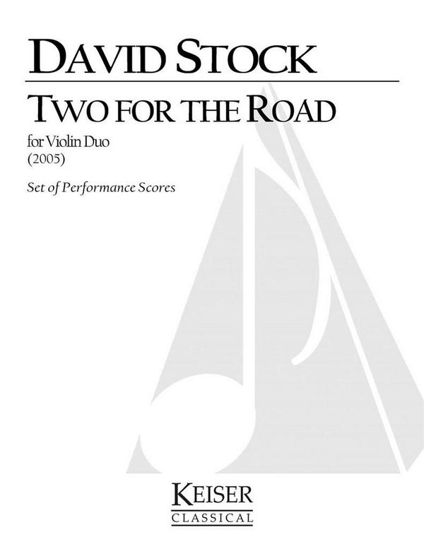 David Stock, 2 for the Road&nbsp;&nbsp;2 Violins&nbsp;&nbsp;Stimmen-Set