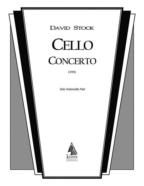 David Stock, Cello Concerto&nbsp;&nbsp;Cello&nbsp;&nbsp;Buch