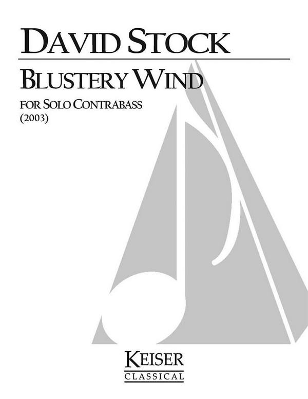 David Stock, Blustery Wind&nbsp;&nbsp;Double Bass&nbsp;&nbsp;Buch