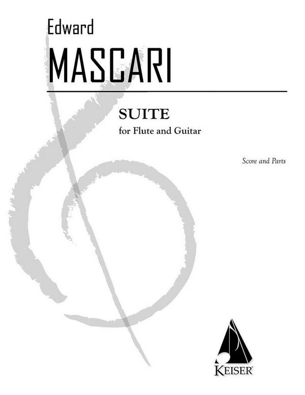 Edward P. Mascari, Suite for Flute and Guitar&nbsp;&nbsp;Flöte und Gitarre&nbsp;&nbsp;Partitur + Stimmen