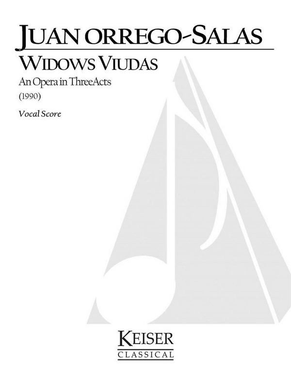 Juan Orrego-Salas, Widows Viudas&nbsp;&nbsp;Opera&nbsp;&nbsp;Klavierauszug