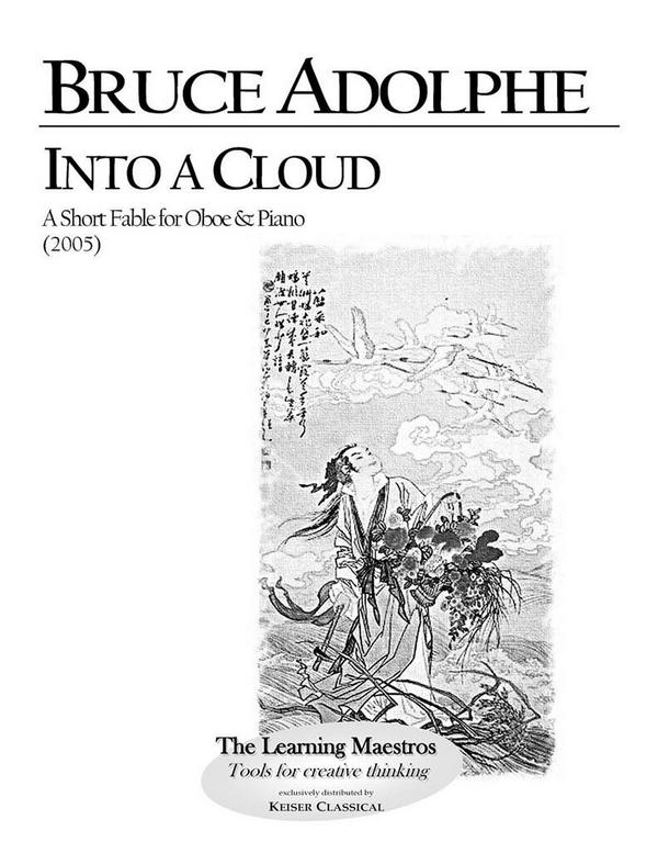 Bruce Adolphe, Into a Cloud&nbsp;&nbsp;Oboe und Klavier&nbsp;&nbsp;Buch