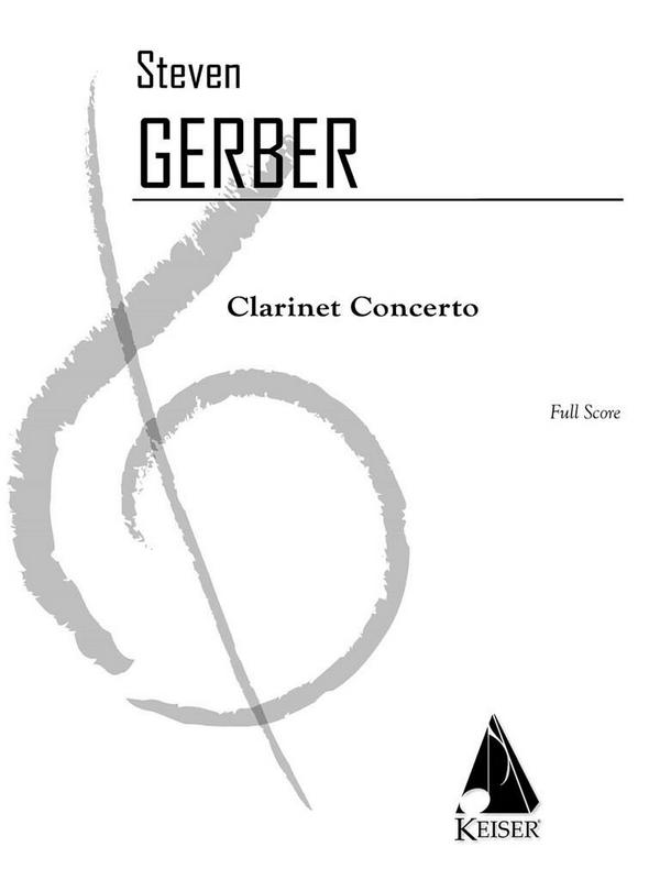 Steven R. Gerber, Clarinet Concerto&nbsp;&nbsp;Clarinet&nbsp;&nbsp;Buch