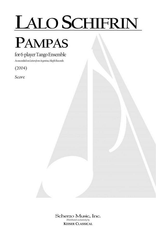 Lalo Schifrin, Pampas&nbsp;&nbsp;Mixed Ensemble&nbsp;&nbsp;Buch