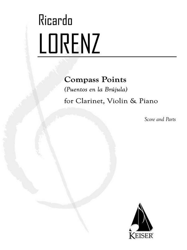 Compass Points&nbsp;&nbsp;Clarinet, Violin and Piano&nbsp;&nbsp;Partitur + Stimmen