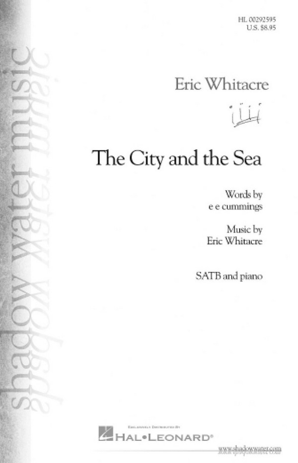 The City and the Sea  for mixed choir and piano  choral score