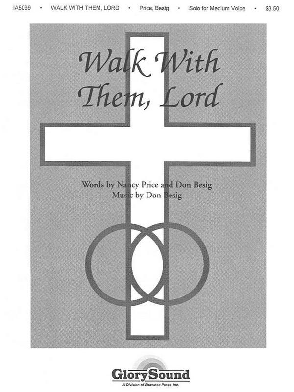 Don Besig, Walk with Them Lord&nbsp;&nbsp;Vocal&nbsp;&nbsp;Blatt