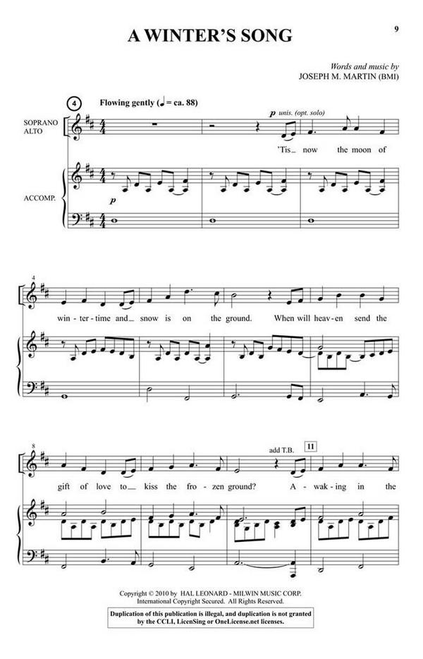 Joseph M. Martin, Winter's Grace&nbsp;&nbsp;Chor&nbsp;&nbsp;CD