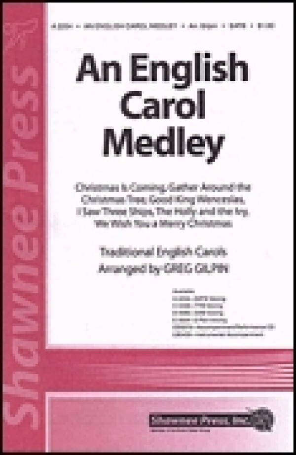 An English Carol Medley&nbsp;&nbsp;SATB&nbsp;&nbsp;Chorpartitur