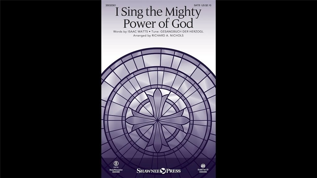 Benjamin Harlan, I Sing the Mighty Power of God&nbsp;&nbsp;SATB&nbsp;&nbsp;Chorpartitur