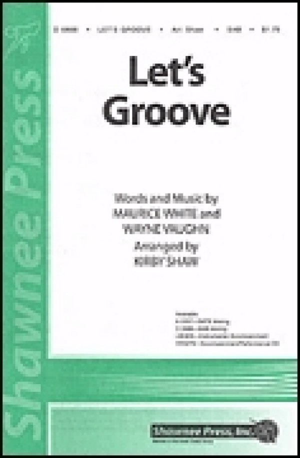 Let's Groove&nbsp;&nbsp;SAB&nbsp;&nbsp;Chorpartitur