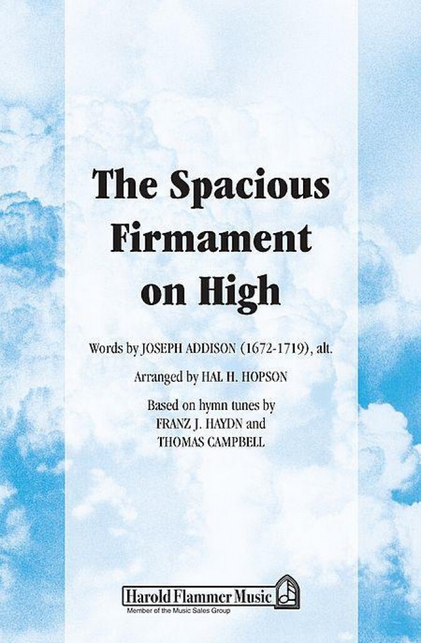 Franz Joseph Haydn, The Spacious Firmament on High&nbsp;&nbsp;2-Part Choir&nbsp;&nbsp;Chorpartitur