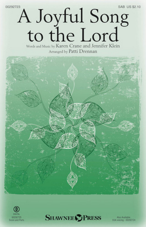 A Joyful Song to the Lord  SAB  Chorpartitur