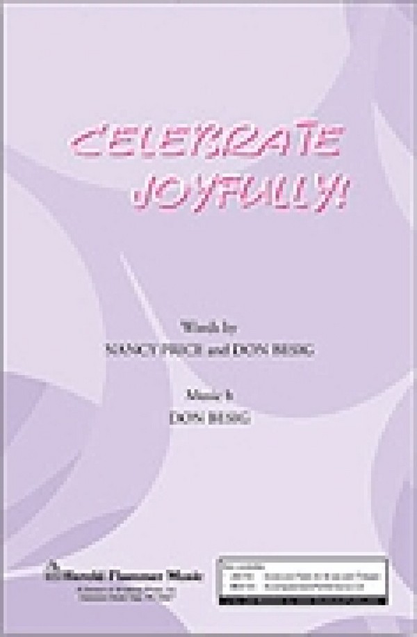 Don Besig_Nancy Price, Celebrate Joyfully!&nbsp;&nbsp;SATB&nbsp;&nbsp;Chorpartitur