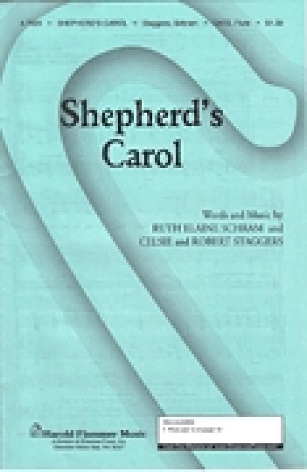 Celsie Staggers_Robert Staggers_Ruth Elaine Schram, Shepherd's Carol&nbsp;&nbsp;SATB and Flute&nbsp;&nbsp;Chorpartitur