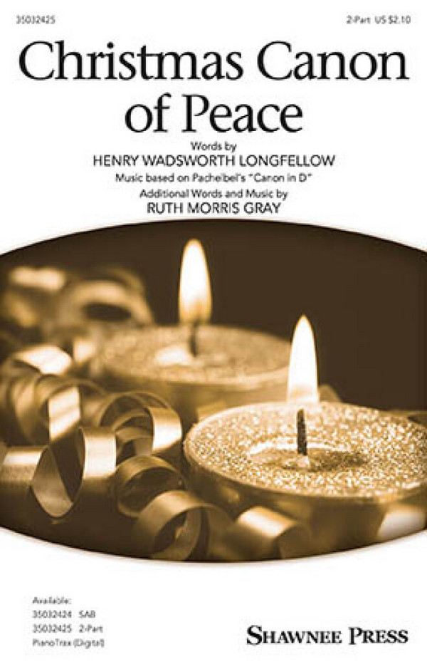 Christmas Canon of Peace&nbsp;&nbsp;for 2-part chorus and piano&nbsp;&nbsp;vocal score
