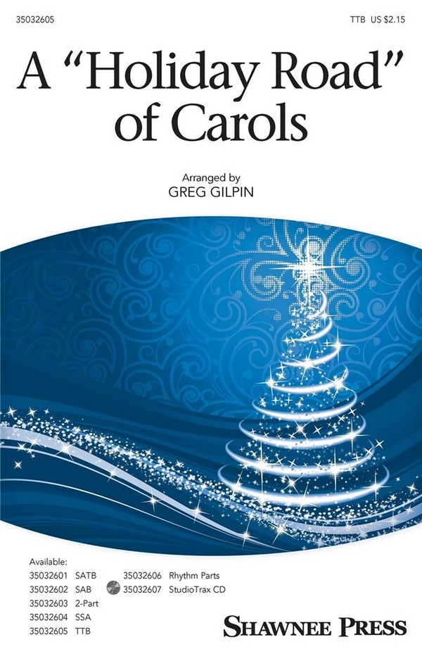 A Holiday Road Of Carols  TTB  Chorpartitur
