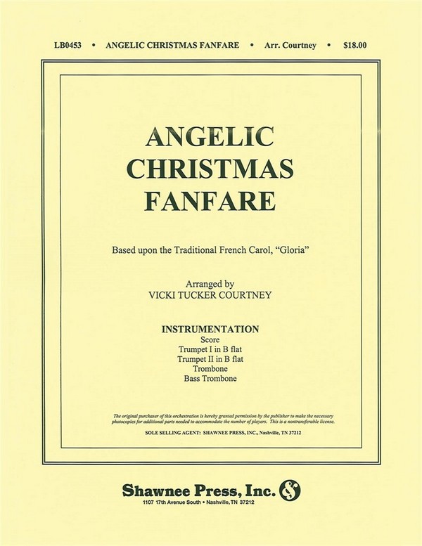 Angelic Christmas Fanfare&nbsp;&nbsp;Orchestra&nbsp;&nbsp;Partitur + Stimmen
