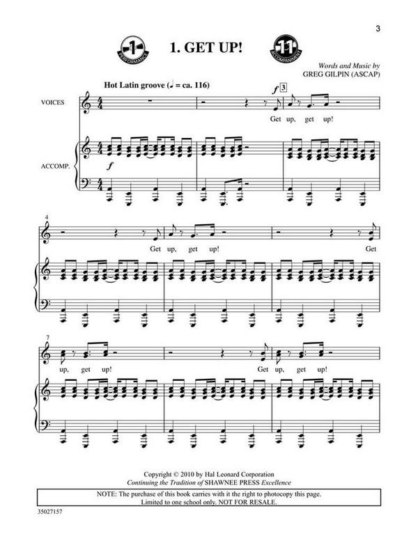 Greg Gilpin, Hullabaloo 2&nbsp;&nbsp;Chor&nbsp;&nbsp;Stimmen-Set