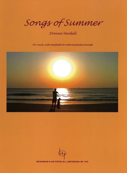Donna Verdell, Songs Of Summer  Klavier  Buch