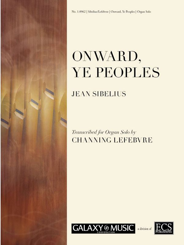 Jean Sibelius, Onward, Ye Peoples!&nbsp;&nbsp;Orgel&nbsp;&nbsp;Buch