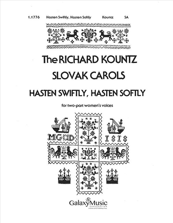 Richard Kountz, Hasten Swiftly, Hasten Softly&nbsp;&nbsp;2-part Treble Voices [SA Children or Women], Keyboard [Organ or Piano]&nbsp;&nbsp;Stimme
