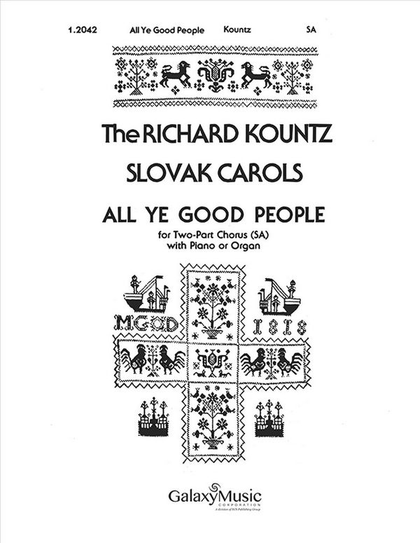 Richard Kountz, All Ye Good People&nbsp;&nbsp;2-part Treble Voices [SA Children or Women], Keyboard [Organ or Piano]&nbsp;&nbsp;Stimme