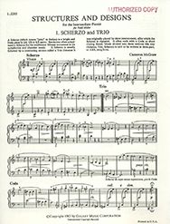 Cameron Mcgraw, Structures and Designs&nbsp;&nbsp;Klavier&nbsp;&nbsp;Buch