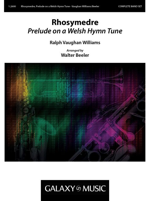 Ralph Vaughan Williams_Walter Beeler, Rhosymedre, Prelude On a Welsh H&nbsp;&nbsp;Concert Band&nbsp;&nbsp;Partitur + Stimmen