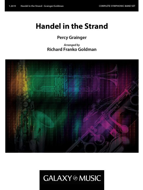 Handel in the Strand  for concert band  score and parts
