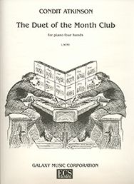 Condit Atkinson, Duet of the Month Club&nbsp;&nbsp;Piano, 4 Hands&nbsp;&nbsp;Buch